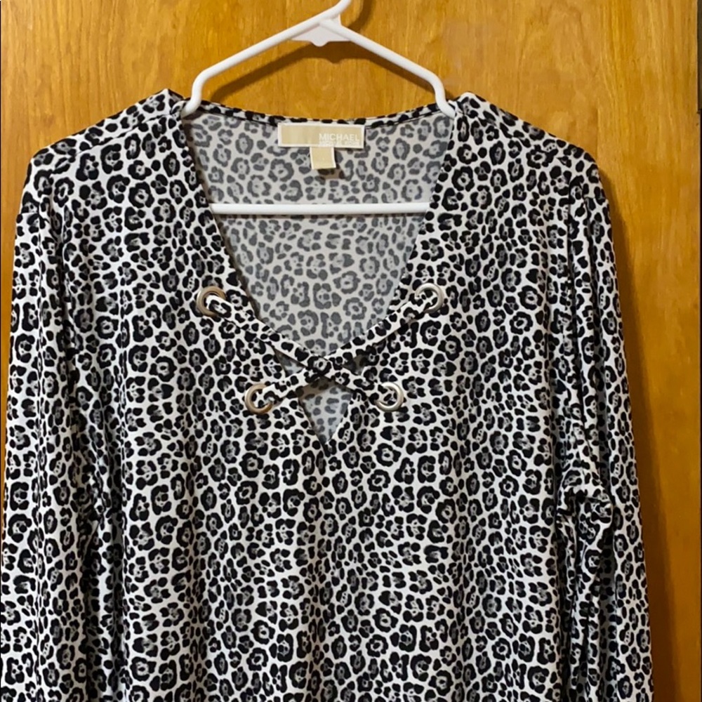 MICHAEL Michael Kors Leopard Print Dress